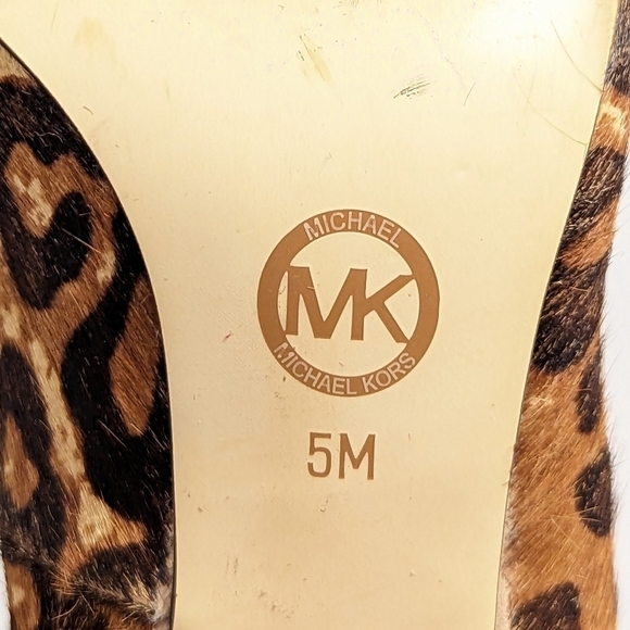 Michael Michael Kors animal print heels size 5 - Picture 12 of 15